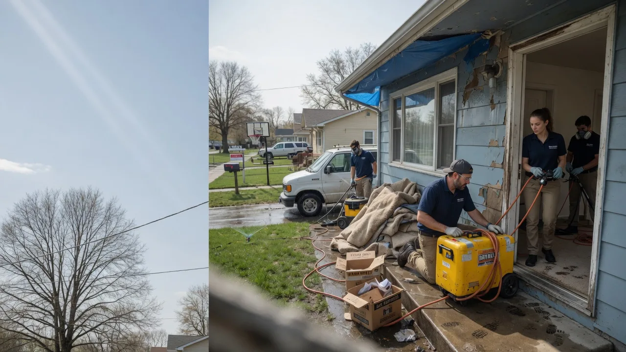 Basement Flood Cleanup in Gowen, MI near me